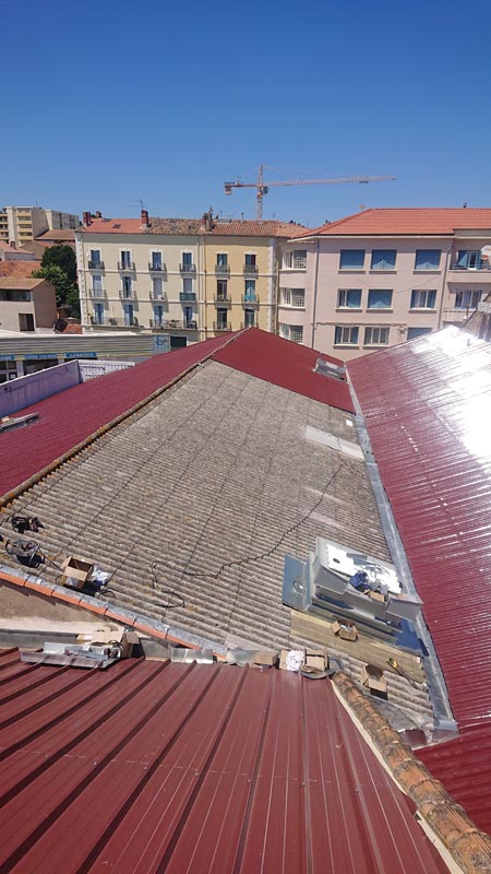 Pose et rénovation de couverture Béziers