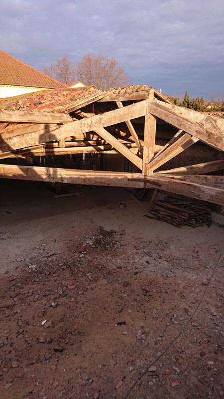 Travaux de charpente, Narbonne