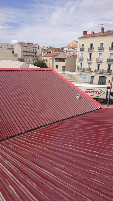 <p>Pose et rénovation de couverture, Sète</p>